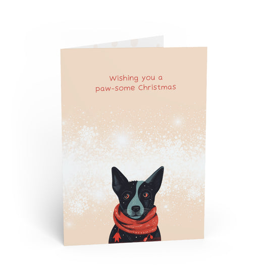 Wishing you a paw-some Christmas Card