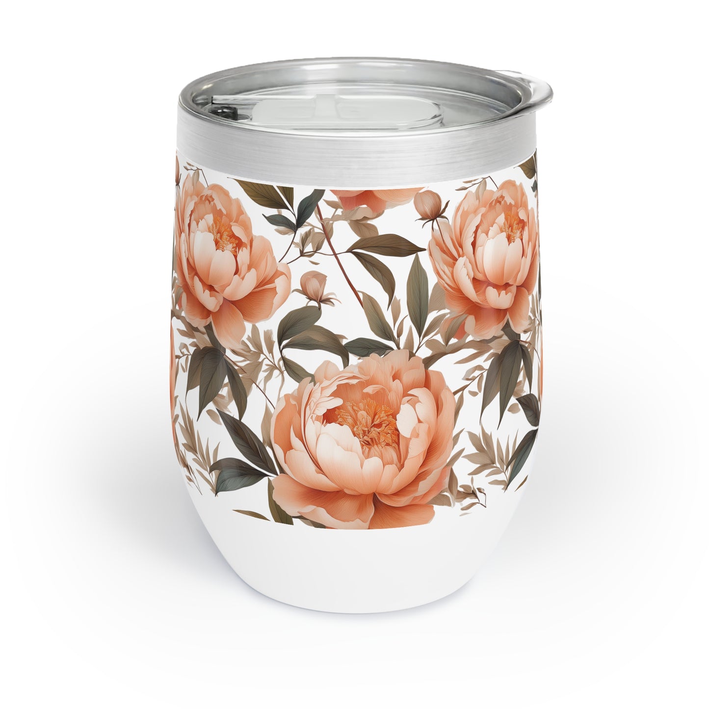 Fuzzy Peach Chill Wine Tumbler