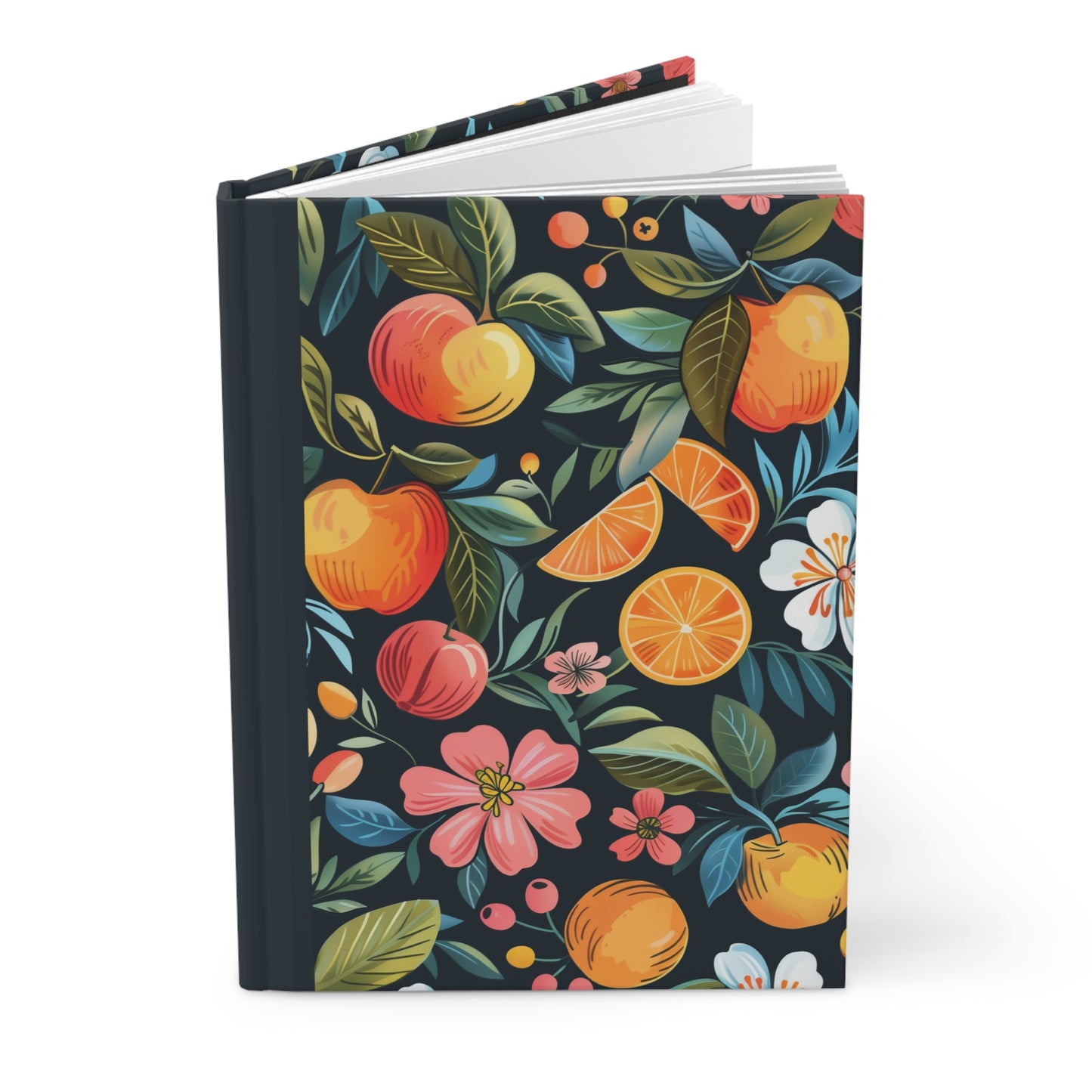 Hardcover Matte Notebook in Tutti Fruitti