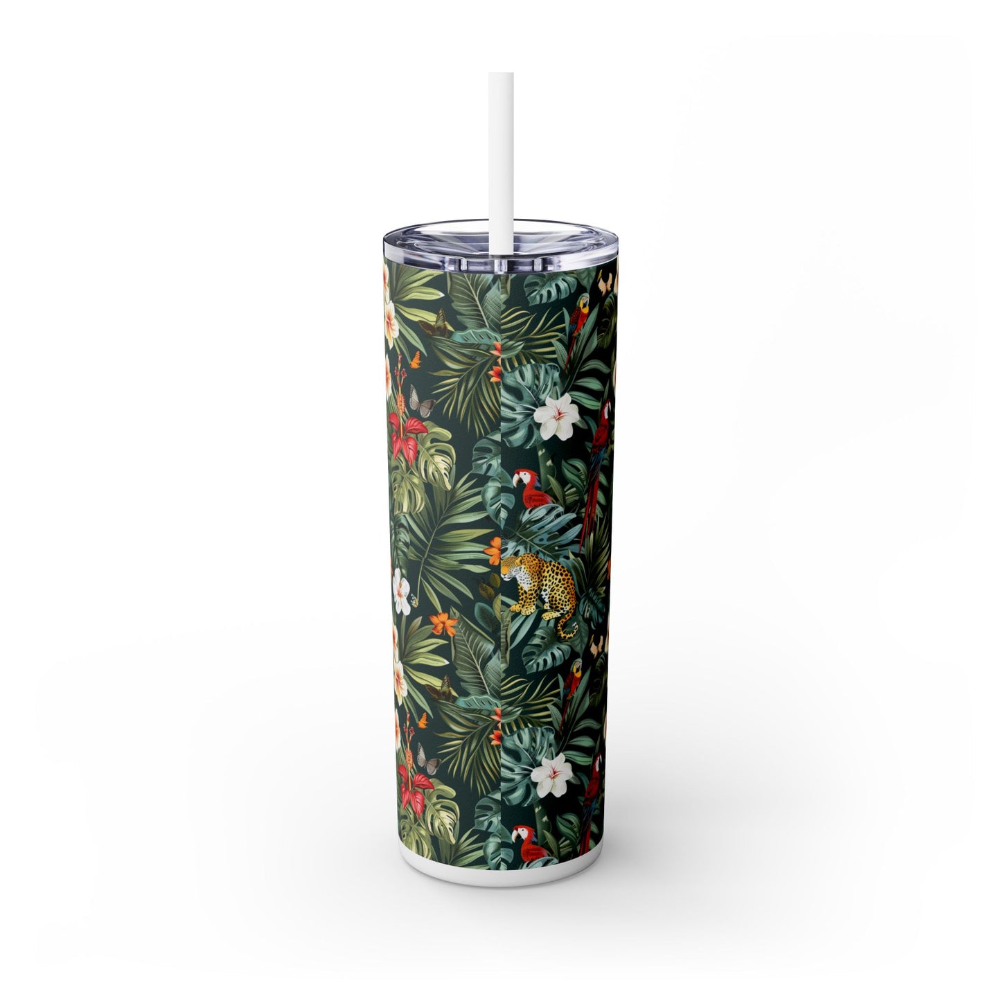 Skinny Tumbler with Straw in Noah