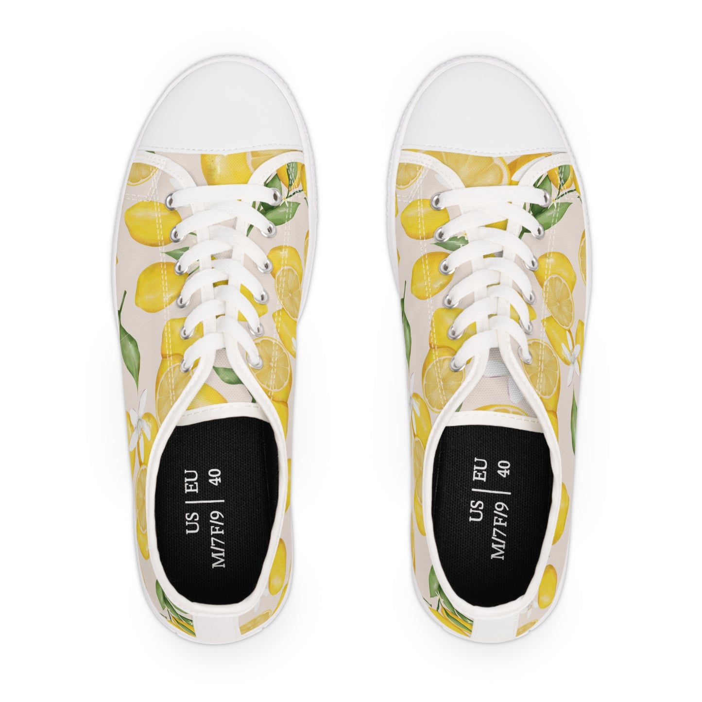 Women's Low Top Sneakers in Limone