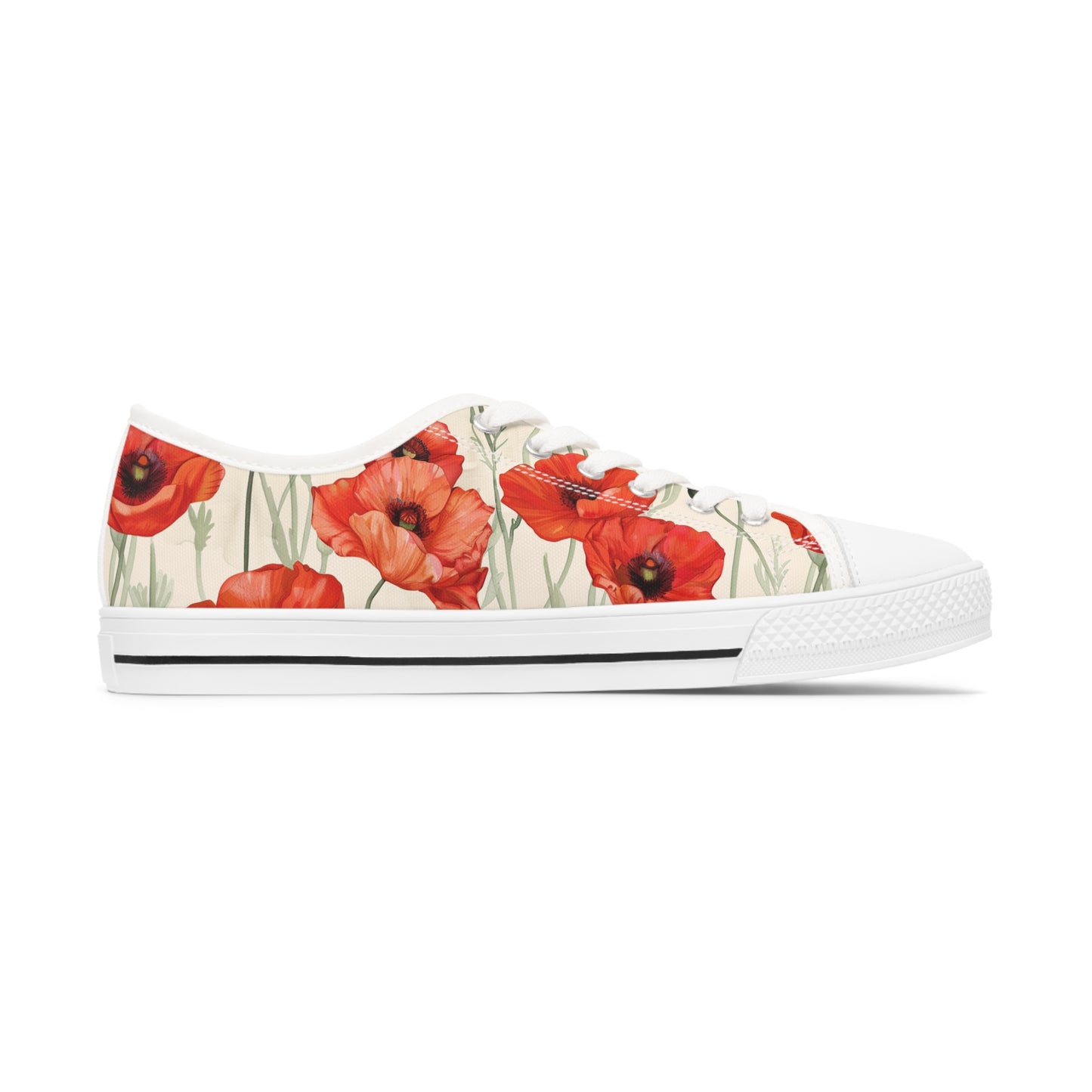 Women's Low Top Sneakers in Poppy