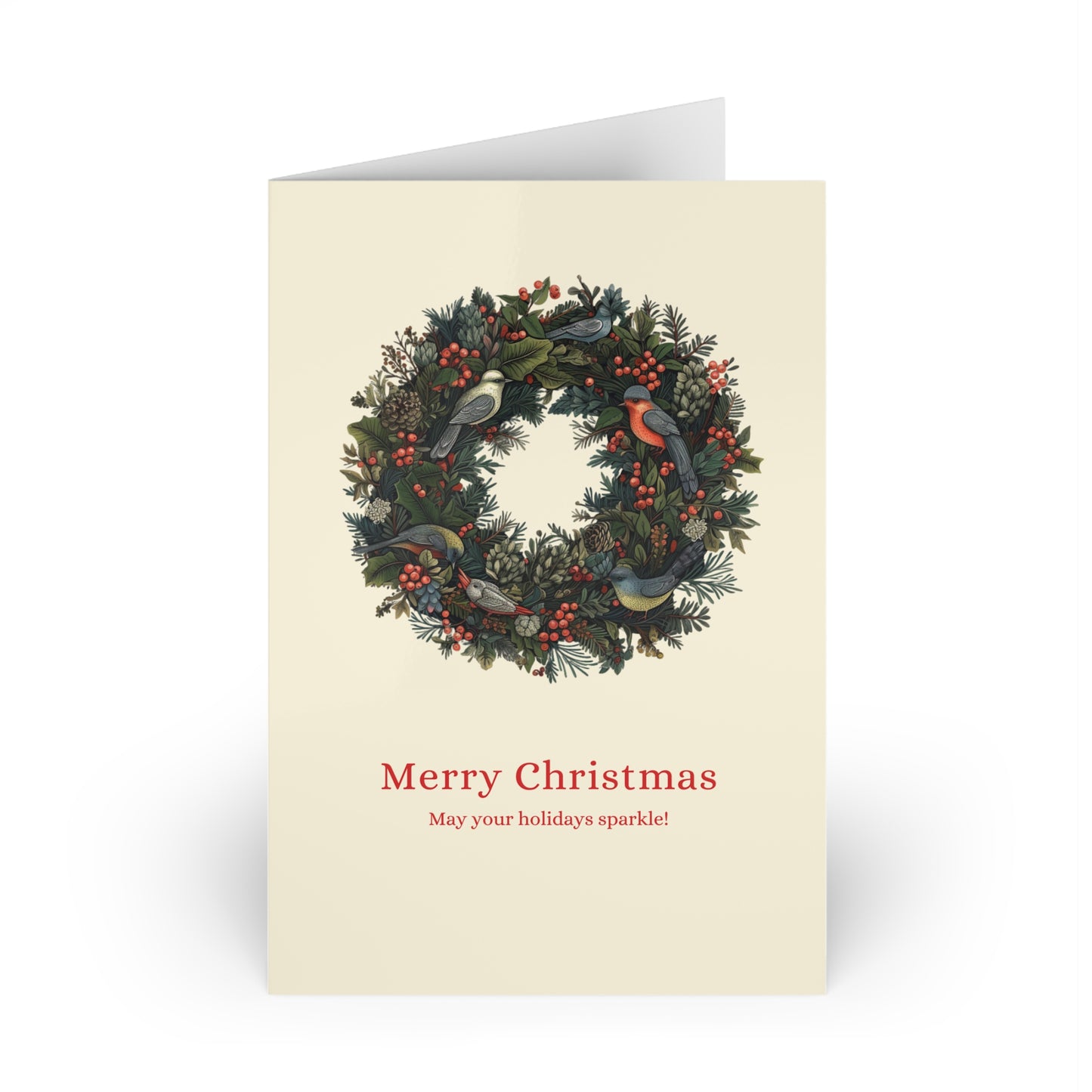 May Your Holidays Sparkle Christmas Card