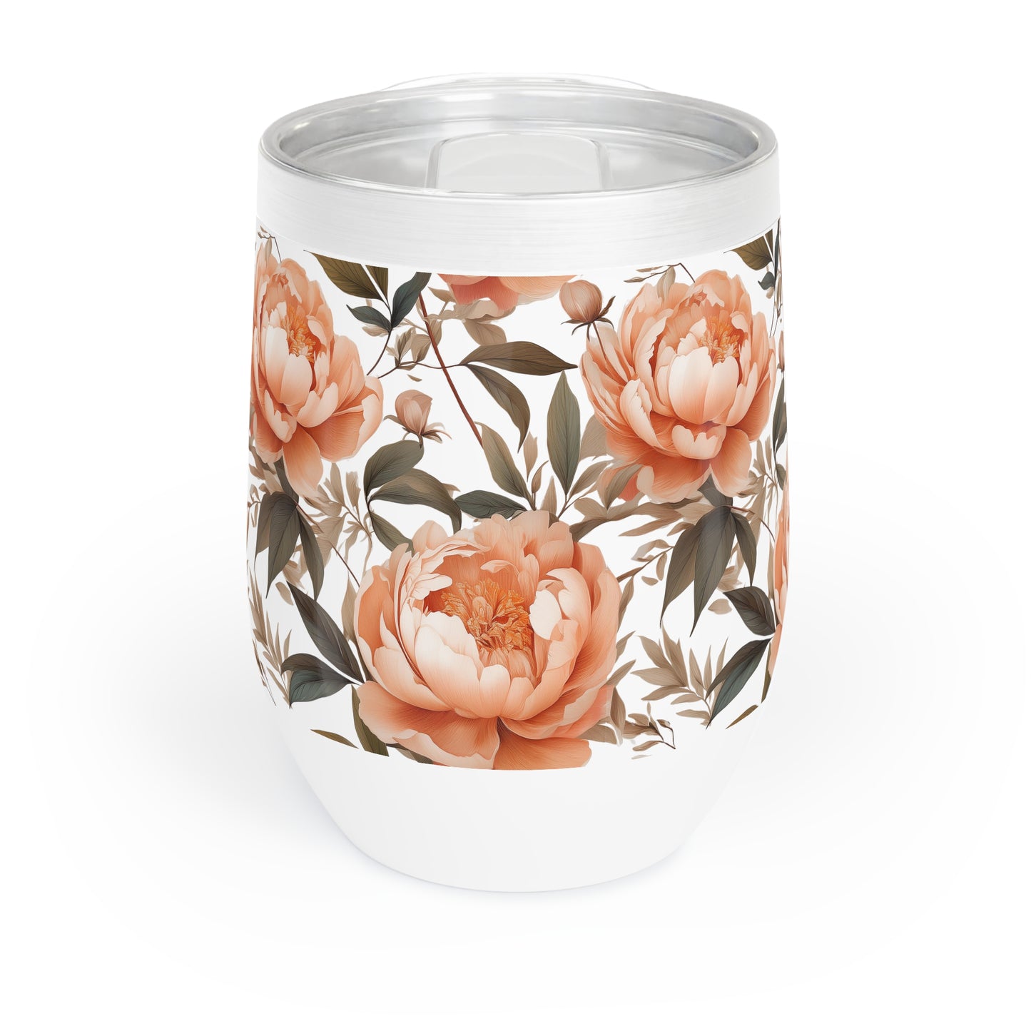 Fuzzy Peach Chill Wine Tumbler