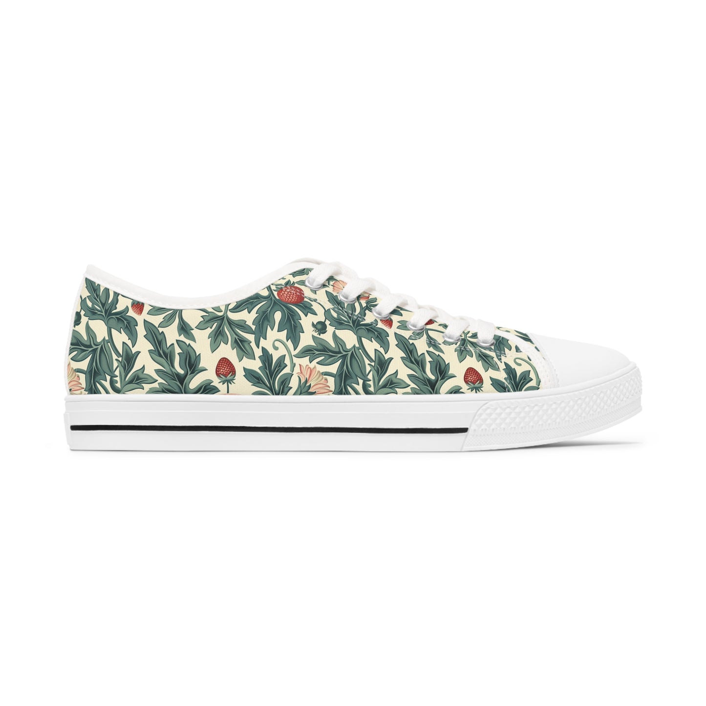 Women's Low Top Sneakers in Strawberry