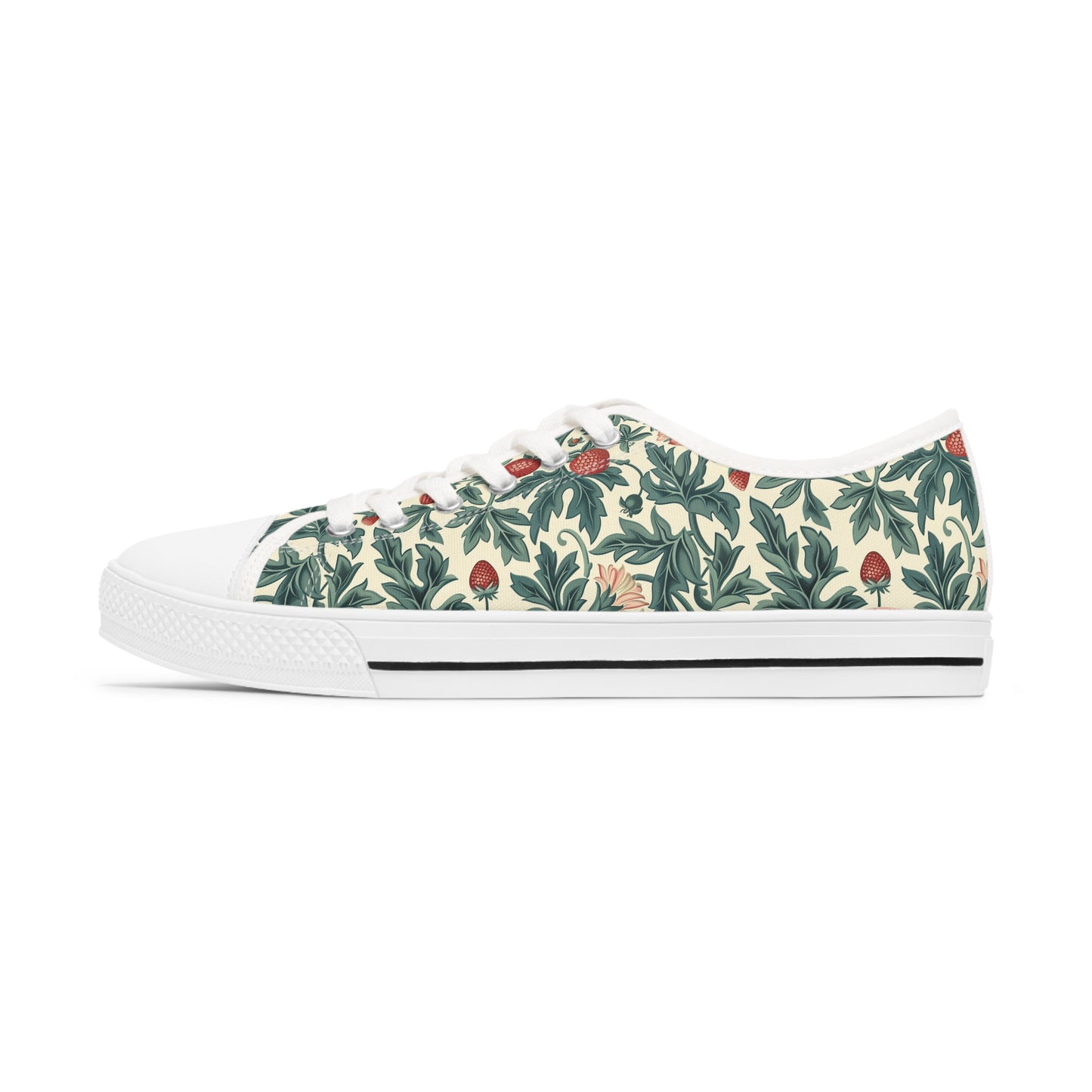 Women's Low Top Sneakers in Strawberry