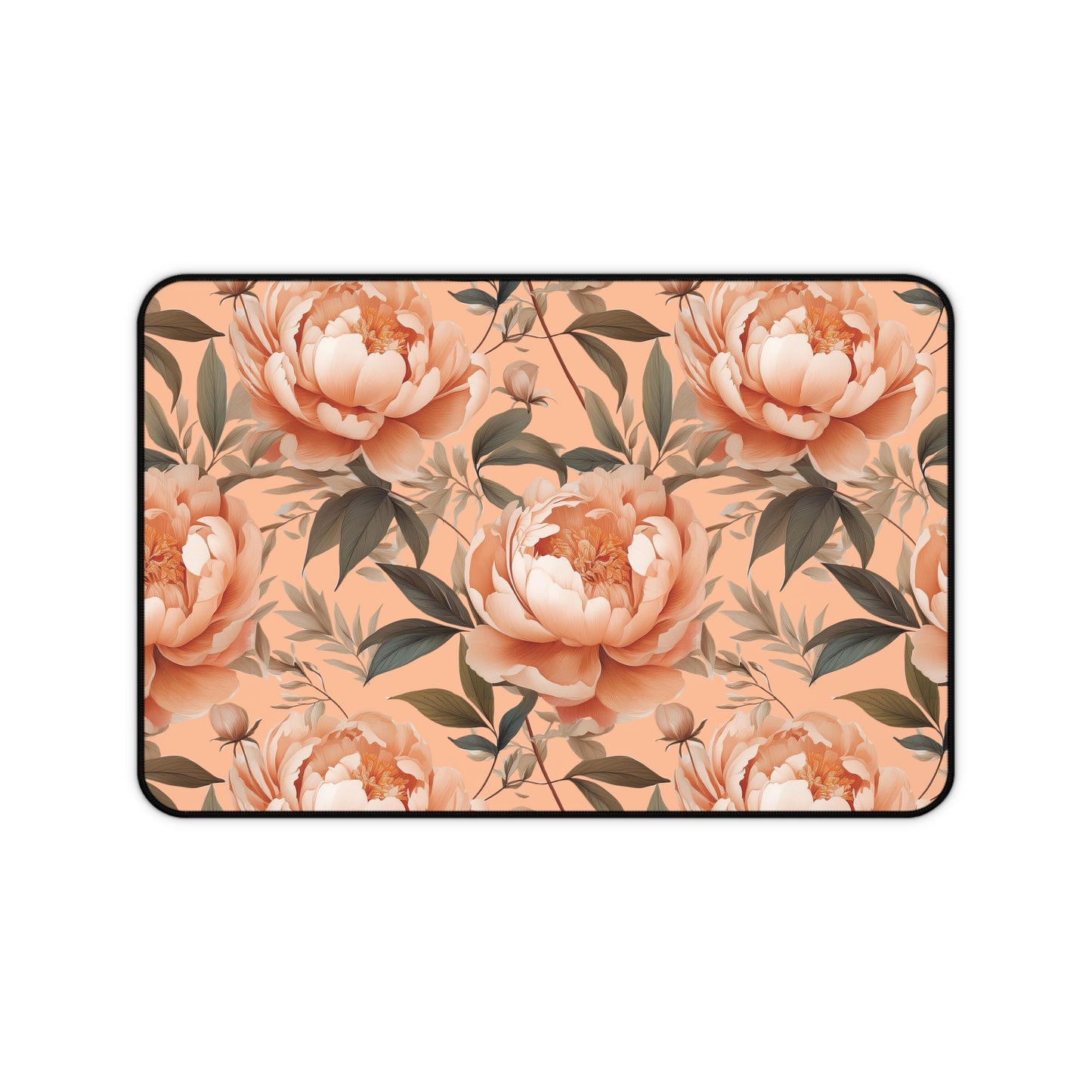 Large (Blush) Desk Mat in Fuzzy Peach