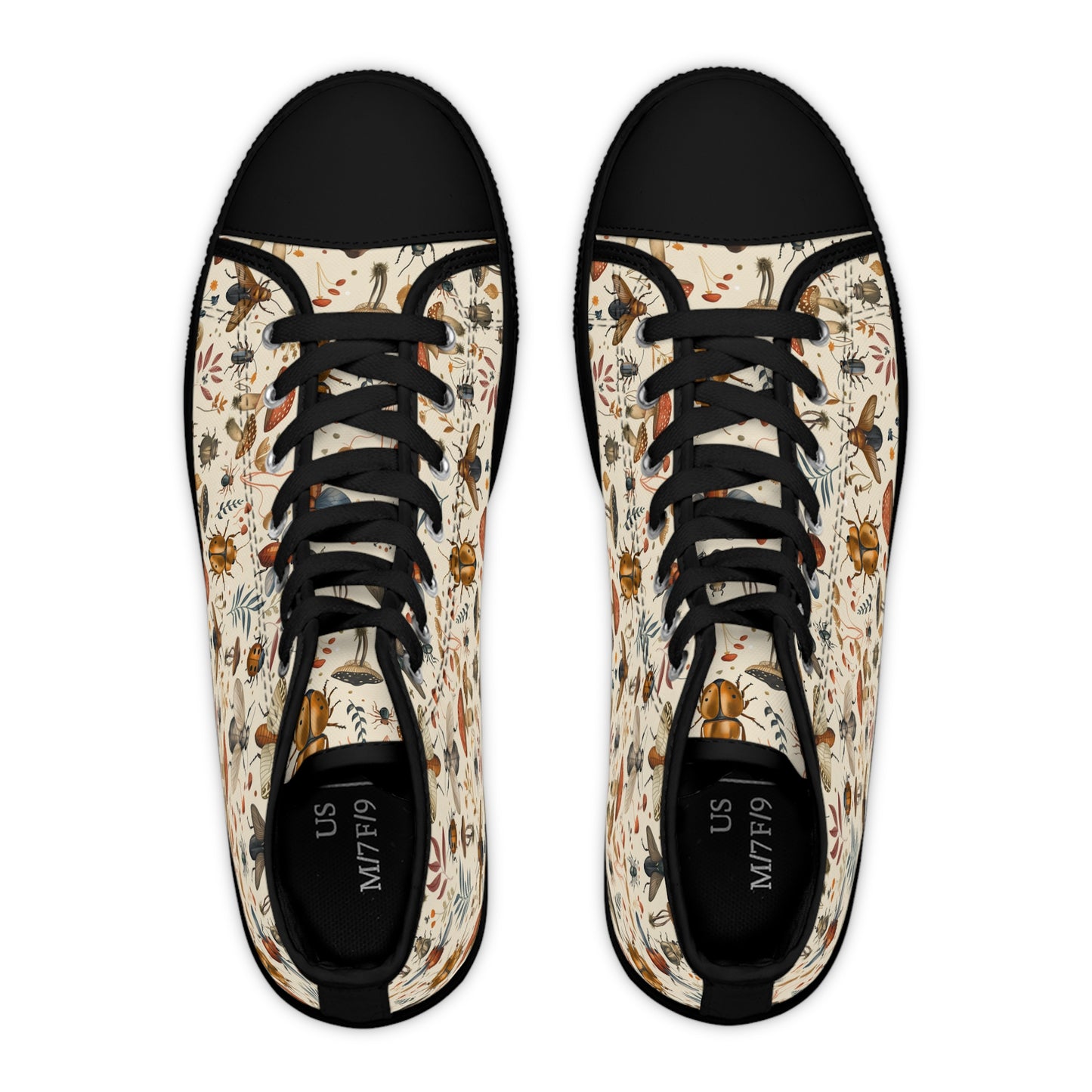 Women's High Top Sneakers in Vintage Botanica