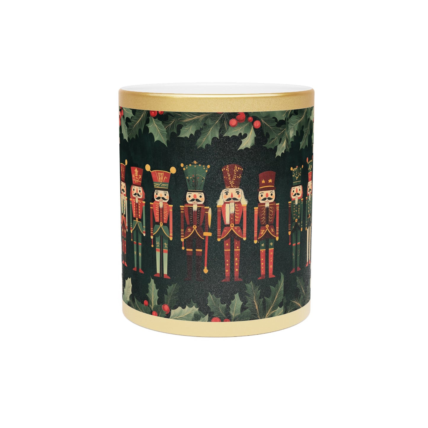 Nutcracker Metallic Gold Mug