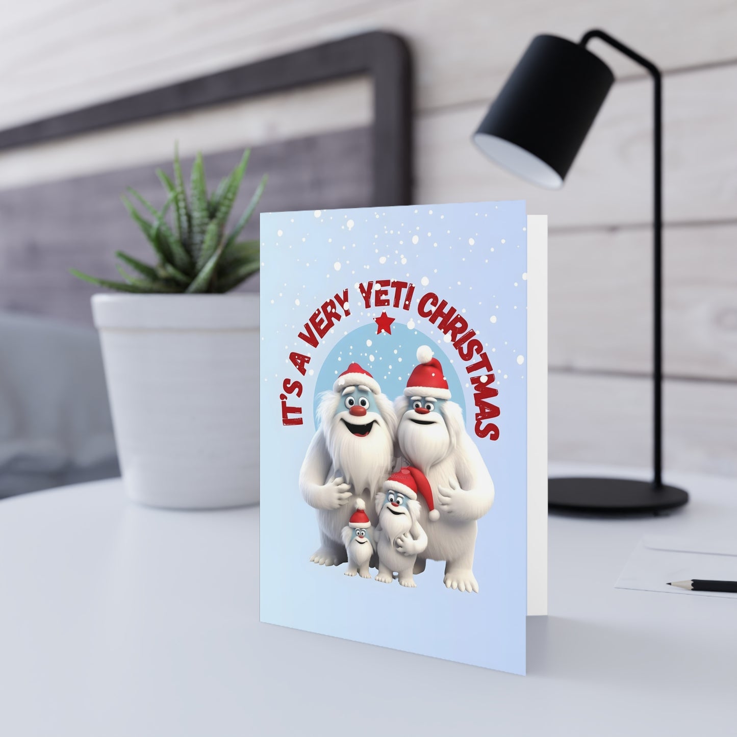 It's a Very Yeti Christmas Card