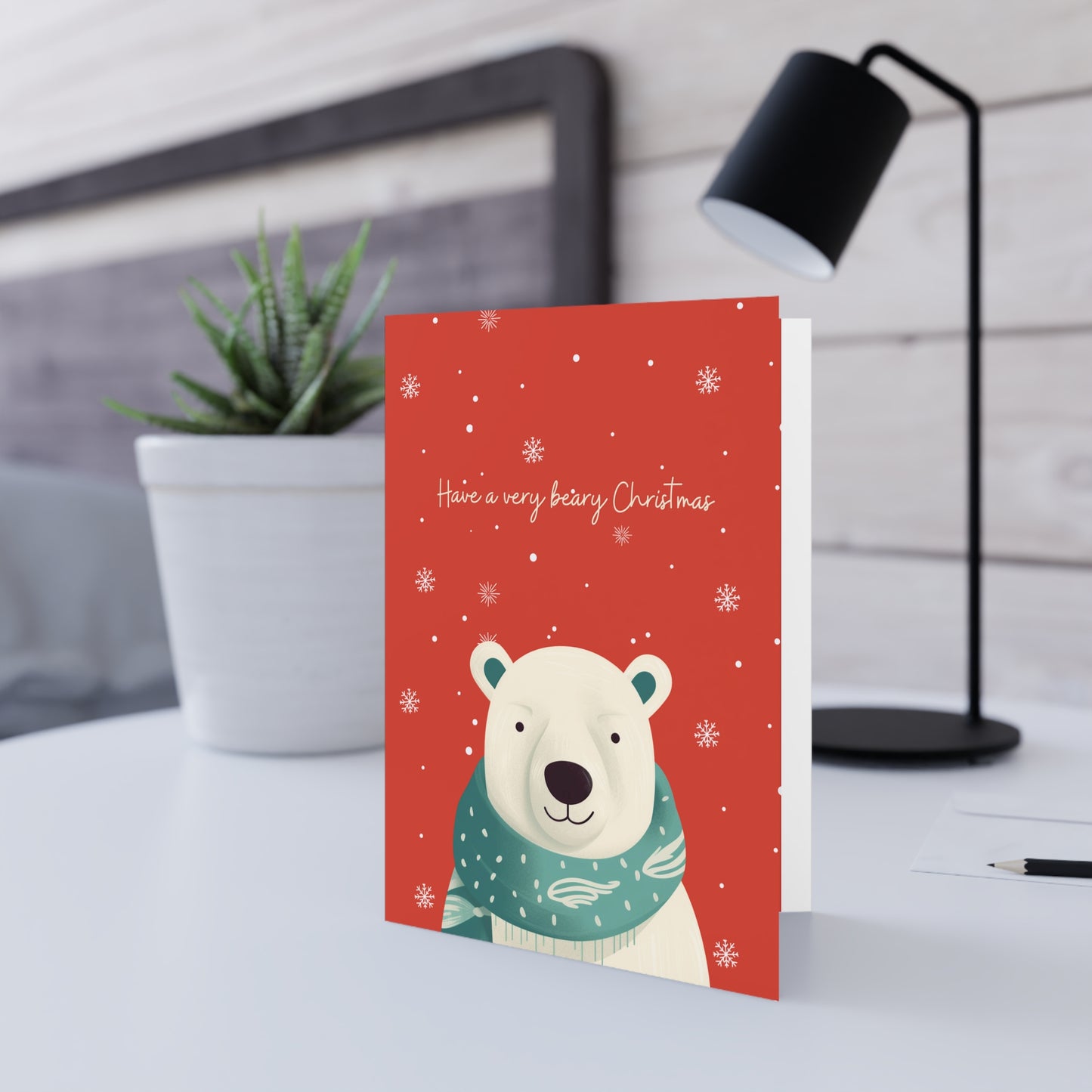 Have a very beary Christmas card