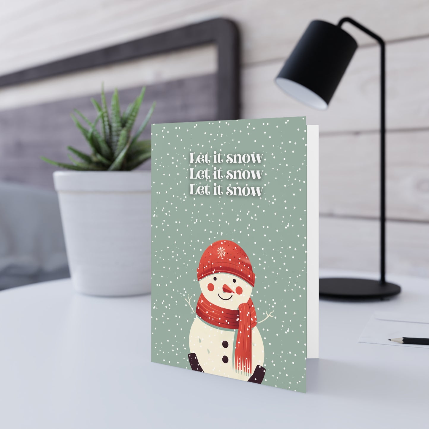 Frosty the Snowman Christmas Card