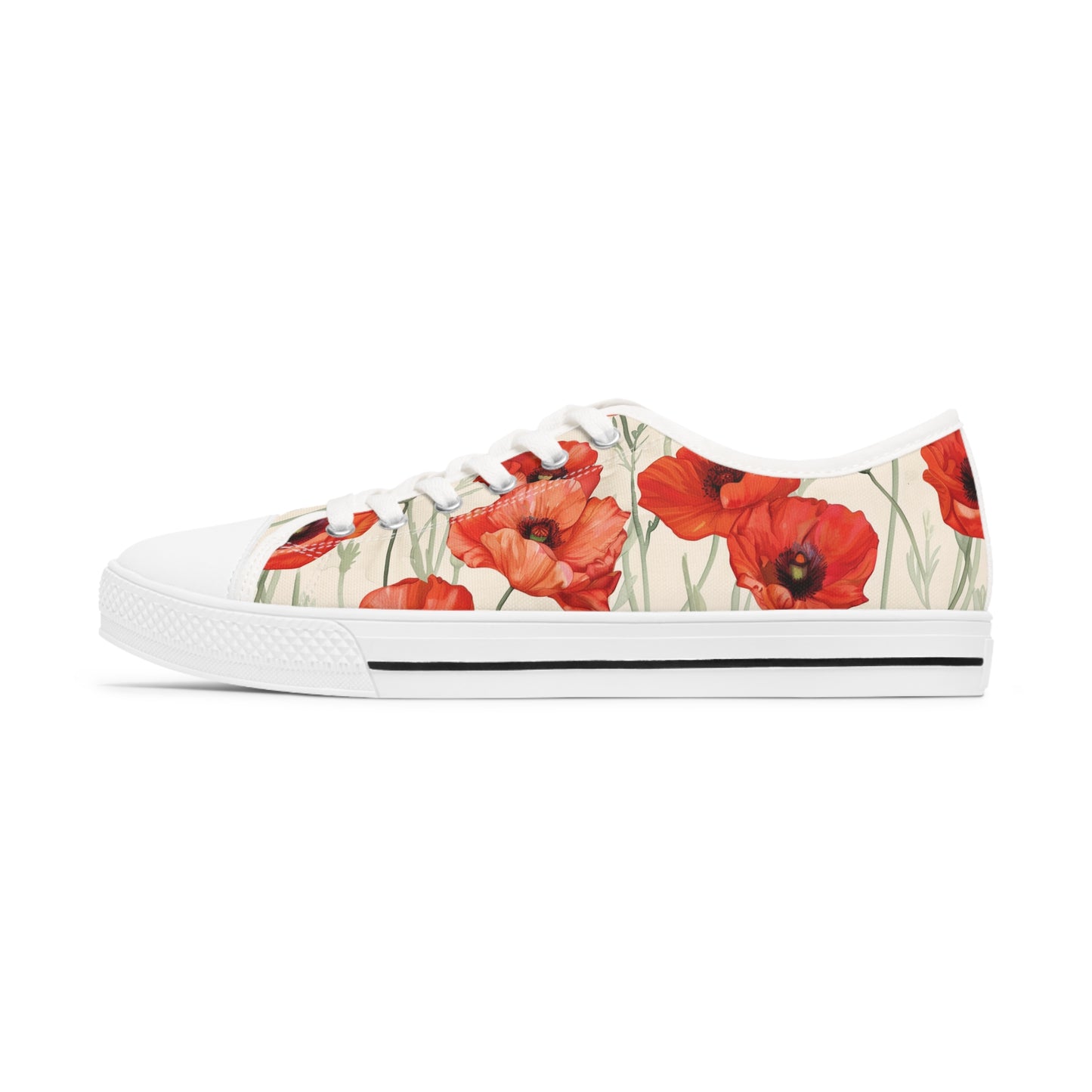 Women's Low Top Sneakers in Poppy