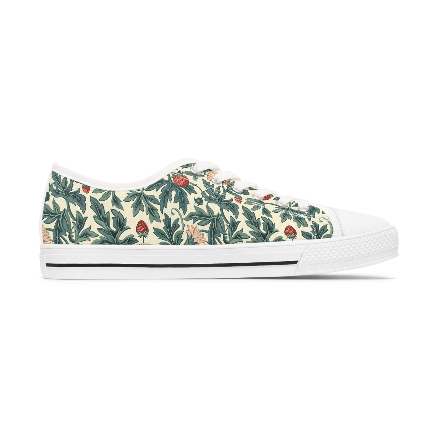 Women's Low Top Sneakers in Strawberry