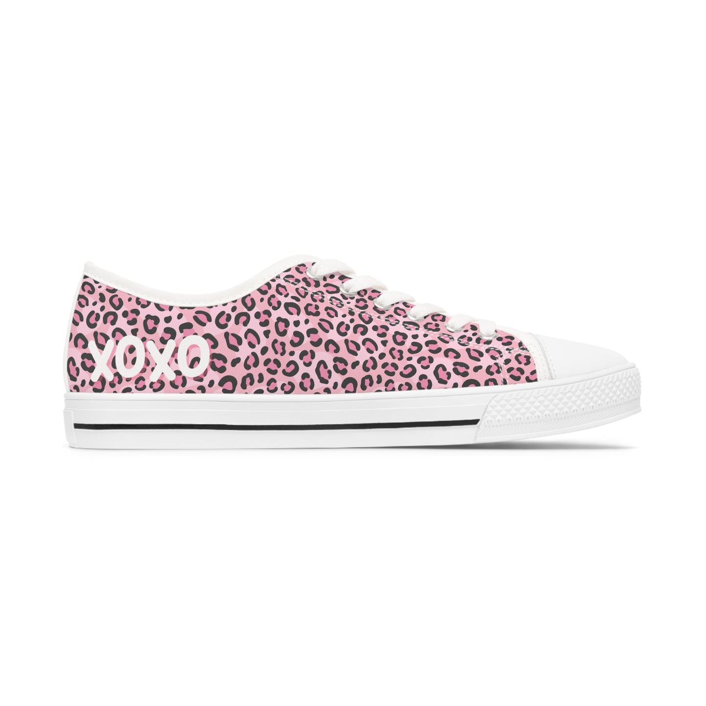 Women's Low Top Sneakers in Hugs & Kisses