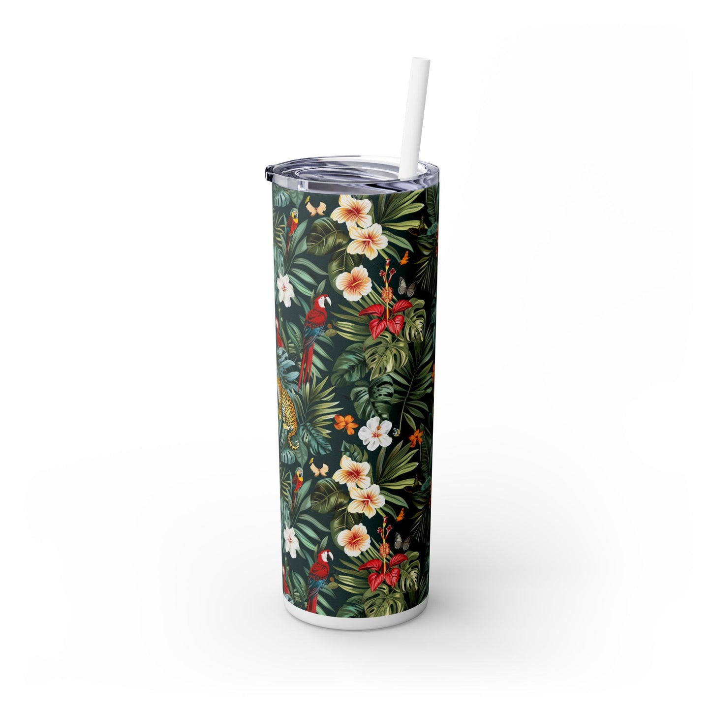 Skinny Tumbler with Straw in Noah