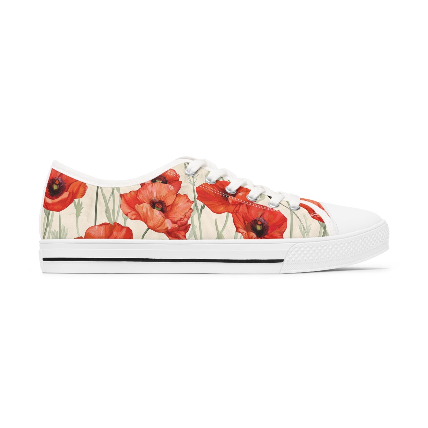 Women's Low Top Sneakers in Poppy