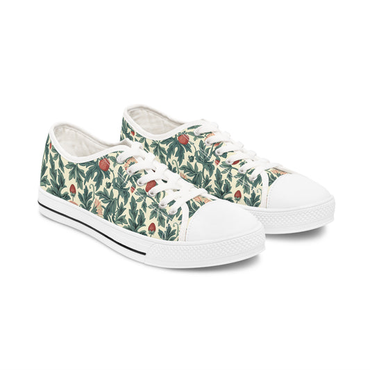 Women's Low Top Sneakers in Strawberry