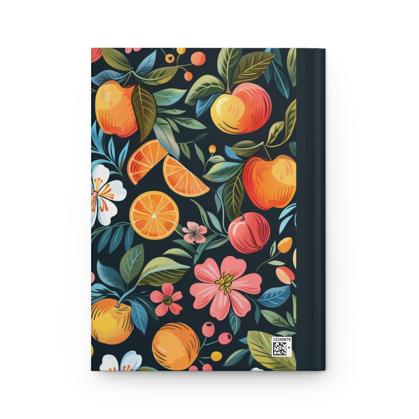 Hardcover Matte Notebook in Tutti Fruitti