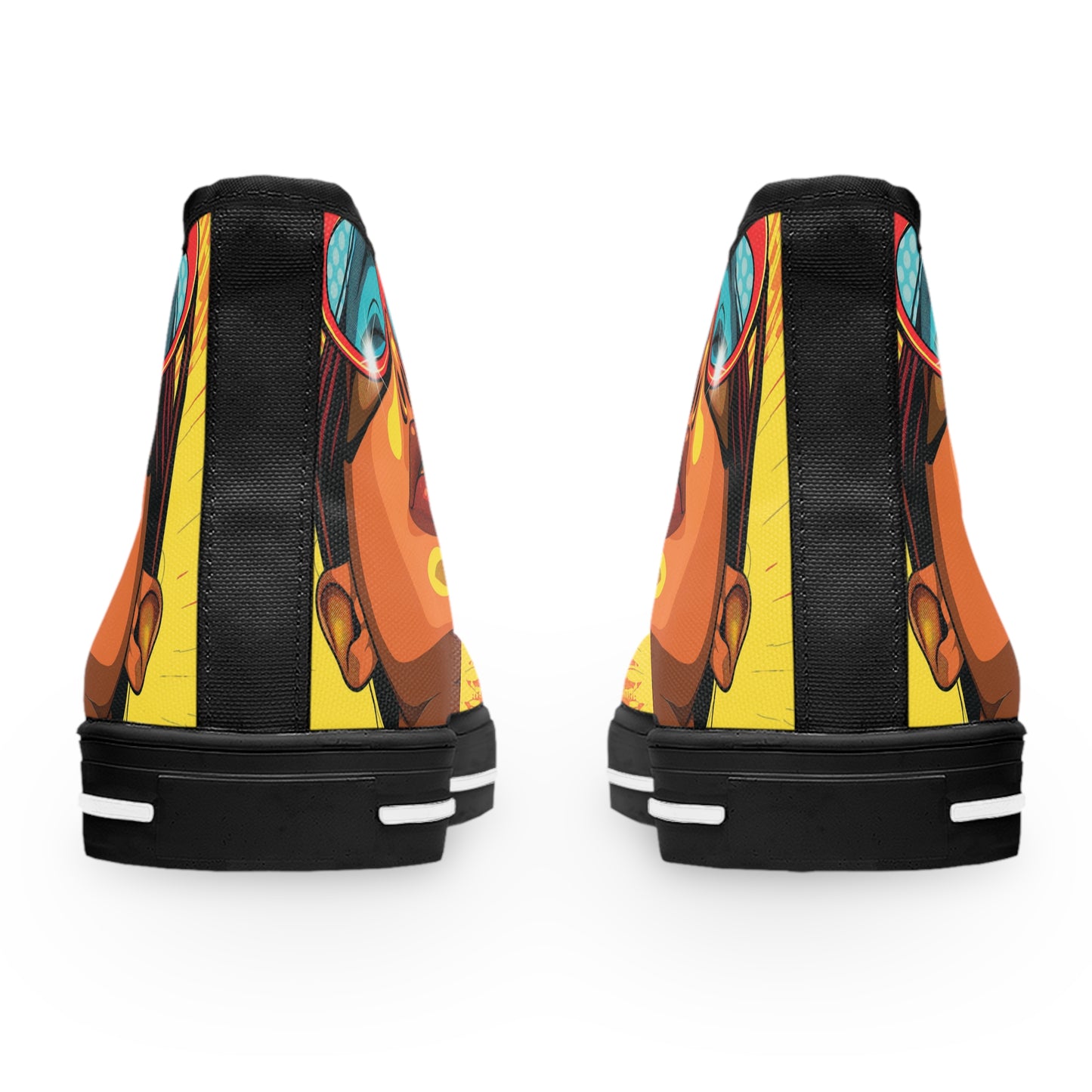 Women's High Top Sneakers in Summer Vibe